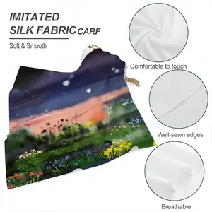 Twilight On The Heath Silk Kerchief