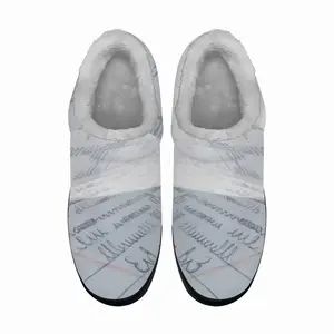 Men All These Fine Memories Cotton Slippers