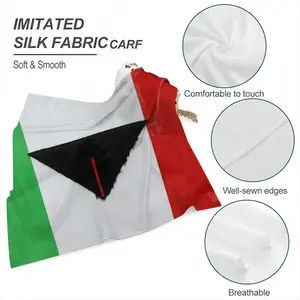 Pubic Flag Italy Silk Kerchief