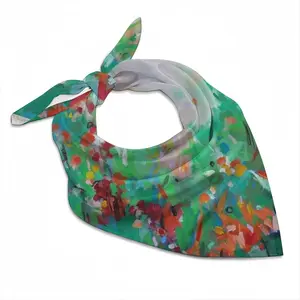 Summer Flowers Silk Kerchief