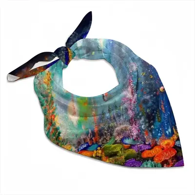 Underwater Universe Silk Kerchief