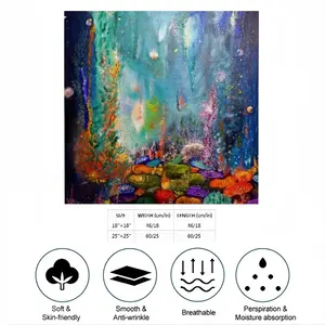 Underwater Universe Silk Kerchief