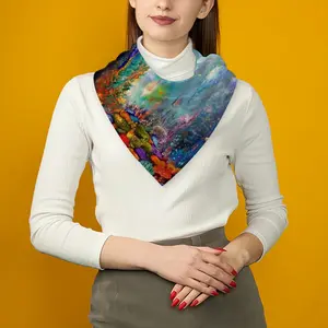 Underwater Universe Silk Kerchief