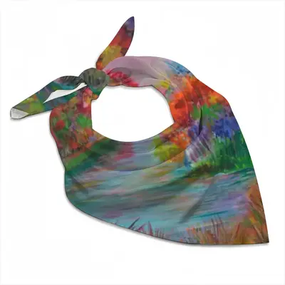 Rhythm Of Colors Silk Kerchief