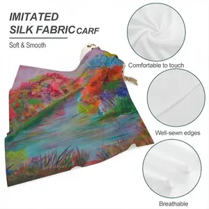 Rhythm Of Colors Silk Kerchief