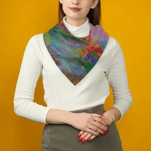 Rhythm Of Colors Silk Kerchief