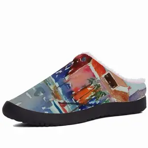 Men Sanary Sur Mer Harbor Cotton Slippers