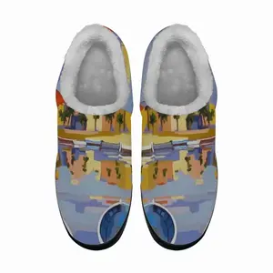 Men Harbor In The South Of France Cotton Slippers