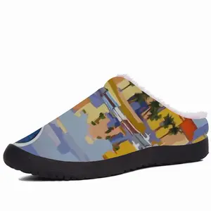 Men Harbor In The South Of France Cotton Slippers