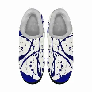 Men Aphaea Royal Abstract Cotton Slippers