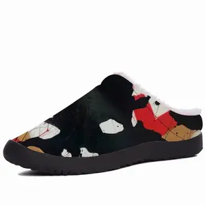 Men Atropos Royal Abstract Cotton Slippers