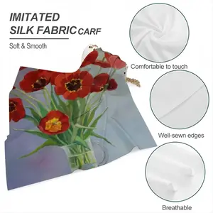 Tulips Silk Kerchief