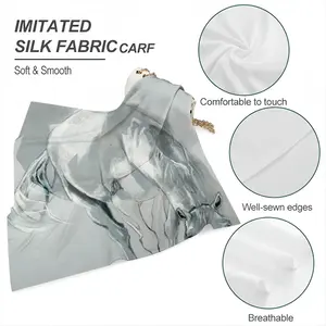 Grey Horse Silk Kerchief