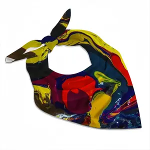 Running In Paint Silk Kerchief