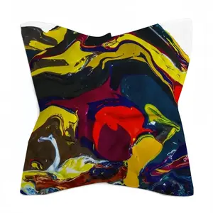 Running In Paint Silk Kerchief