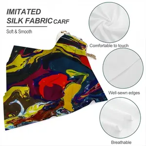 Running In Paint Silk Kerchief