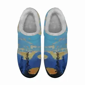 Men Sunset Cotton Slippers