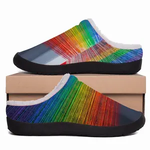 Men Refraction Cotton Slippers