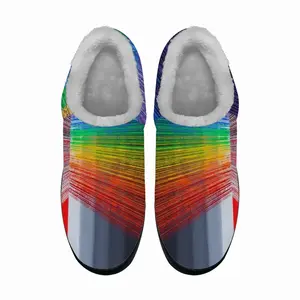 Men Refraction Cotton Slippers