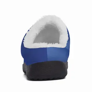 Men Persimmon Cotton Slippers