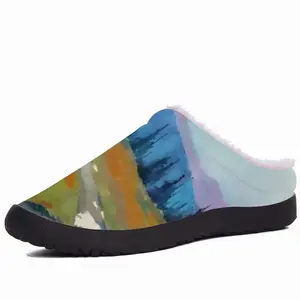 Men Way At Mountains Cotton Slippers