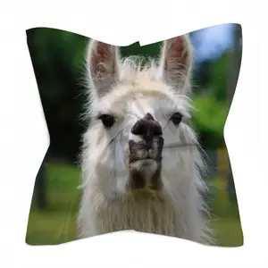 Llama Look Silk Kerchief