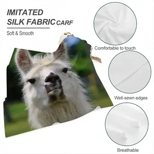 Llama Look Silk Kerchief