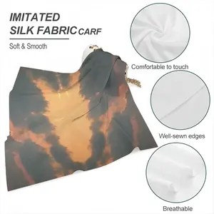 Bermuda Dragon Sunset Silk Kerchief