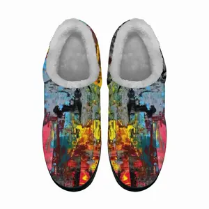 Men The Night Full Of Lights Cotton Slippers