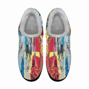 Men Lost In Paradise Cotton Slippers