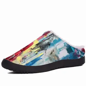 Men Lost In Paradise Cotton Slippers