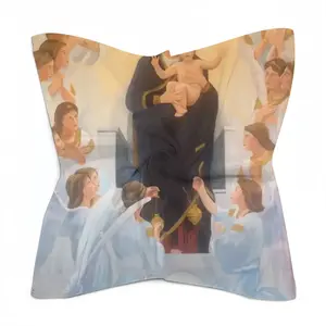 Maria With Angels Silk Kerchief