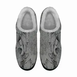 Men Thoughts Cotton Slippers