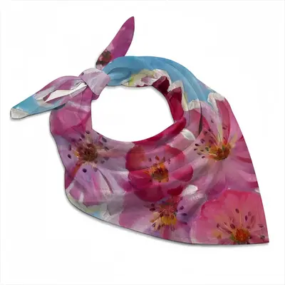 Sakura Cherry Blossoms Silk Kerchief