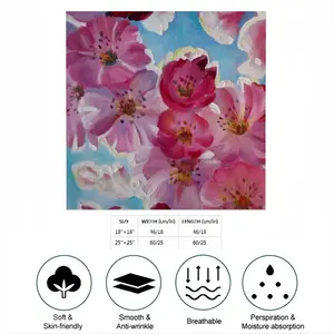 Sakura Cherry Blossoms Silk Kerchief