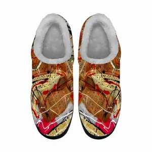 Men Chess Queen Cotton Slippers