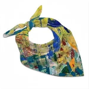 Take A Deep Breath And Dive Silk Kerchief