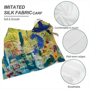 Take A Deep Breath And Dive Silk Kerchief