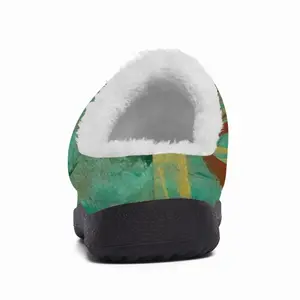 Men Birds Cotton Slippers