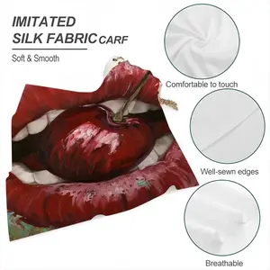 “It’S Mine ” Silk Kerchief