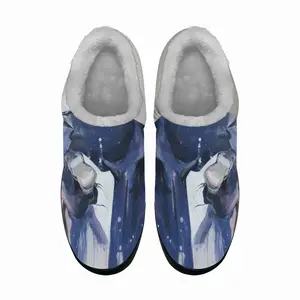 Men Anger Cotton Slippers