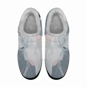 Men Boston Gray Cotton Slippers