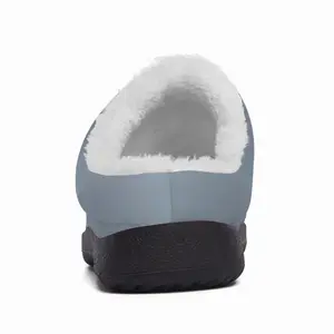 Men Boston Gray Cotton Slippers