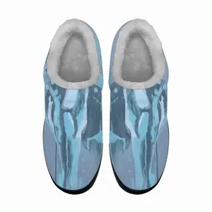 Men Blue Horse Iii Cotton Slippers