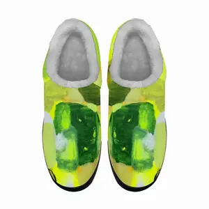 Men Lemon Tree Cotton Slippers