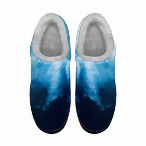 Men Mirada Azul Cotton Slippers