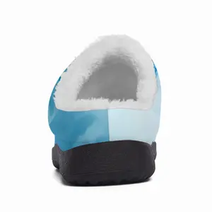 Men Mirada Azul Cotton Slippers