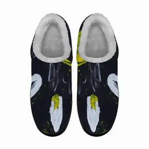 Men Yellow Darkness I Cotton Slippers