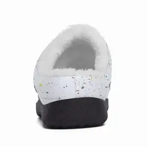 Men #18% Gray Plus Color Cotton Slippers