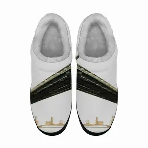 Men Screaming Bridge Cotton Slippers